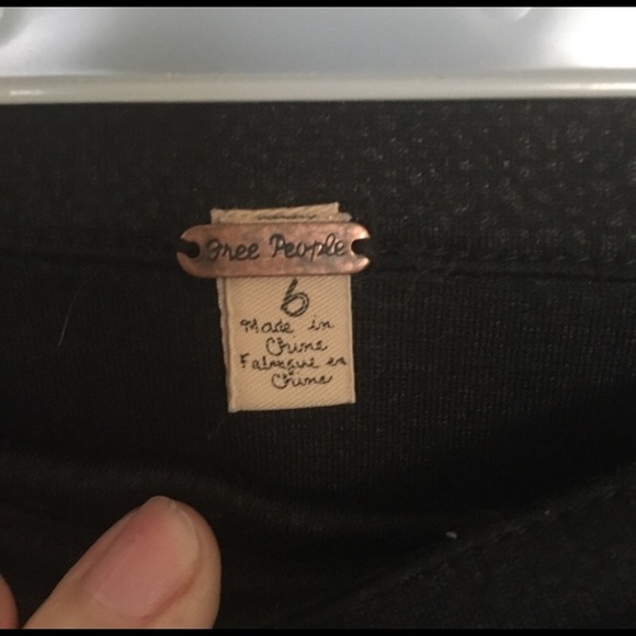 Free people black shorts - Picture 4 of 6